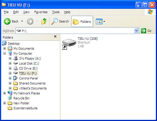 W32.UsbFakeDrive Xuất hiện loại virus mới bùng phát qua USB