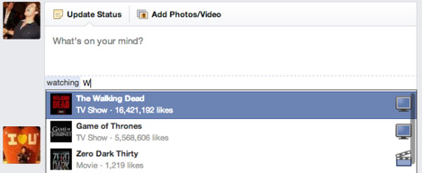 Facebook thêm tính năng chia sẻ cảm xúc