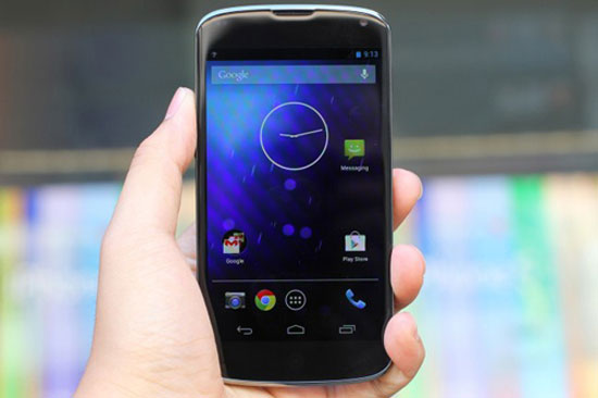 Nexus 4 Nexus 4 xách tay trượt giá thảm hại tại Việt Nam
