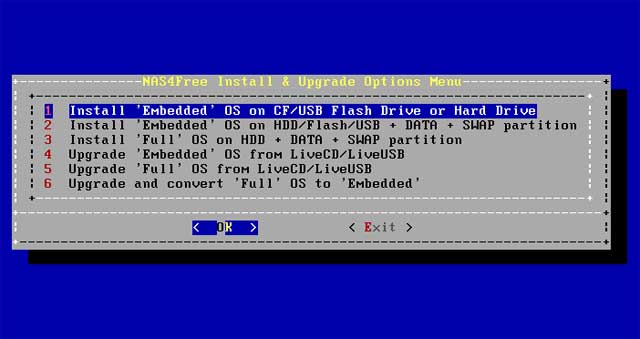 Tại đây chúng ta có 3 lựa chọn để cài đặt, tương ứng với 2 chế độ sử dụng. Tự xây dựng hệ thống NAS đơn giản: Phần 2: Cài đặt