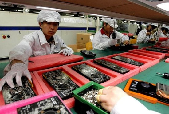 Foxconn mở rộng sản xuất chuẩn bị cho iPhone 5S