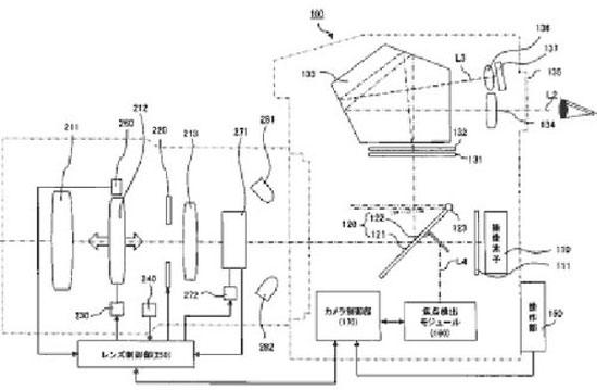 Bản vẽ bằng sáng chế của Nikon. Nikon muốn bảo vệ máy ảnh và ống kính bằng mật khẩu