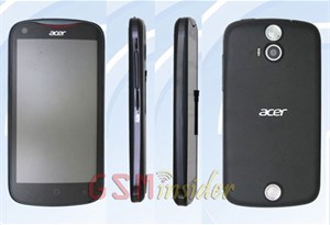 Acer V370 với vi xử lý lõi tứ, màn hình 4.5 inch sắp ra mắt