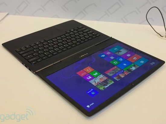 Chiếc ultrabook của NEC với chỉ số đo các vòng 12,8mm và 875 gram. Inhon Blade 13 Carbon, laptop mỏng nhẹ nhất thế giới