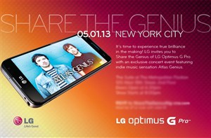 Optimus G Pro bản quốc tế sẽ xuất hiện ngày 1/5