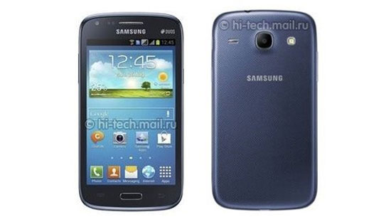 Galaxy Core với ngoại hình tương tự như Galaxy S III. Galaxy Core 2 SIM phong cách giống Galaxy S III
