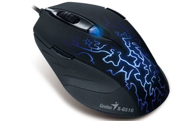 Genius X-G510 Genius ra mắt X-G510: Chuột cho game thủ thuận tay trái