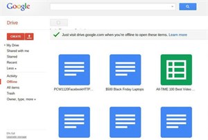 Google bổ sung tính năng đồng bộ Offline cho Google Drive trên Chrome