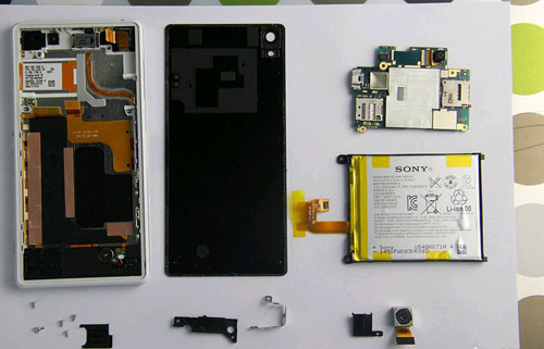 Xperia Z2 dễ sửa chữa
