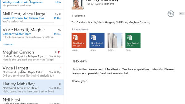 Microsoft phát triển ứng dụng Outlook cho Android
