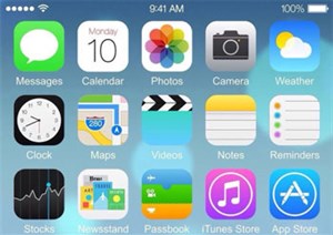 Ảnh chụp màn hình iOS 8 trên iPhone 6 lộ diện