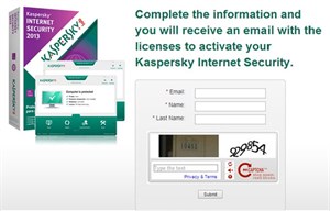 Nhanh tay nhận bản quyền 3 tháng Kaspersky Internet Security 2014 miễn phí