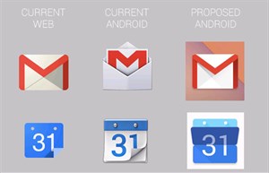 Hàng loạt ứng dụng Google lộ thiết kế phẳng