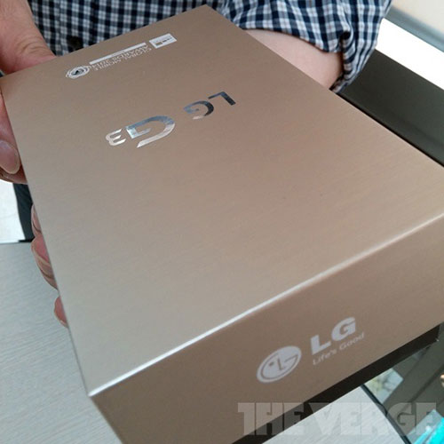 Lộ diện hộp đựng LG G3 phiên bản màu vàng ra mắt vào hè năm nay Lộ diện hộp đựng LG G3 phiên bản màu vàng ra mắt vào hè năm nay