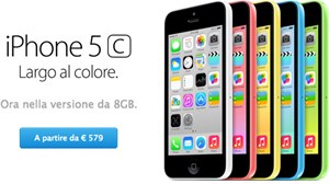 Apple tiếp tục bán iPhone 5c bản 8GB thêm nhiều quốc gia