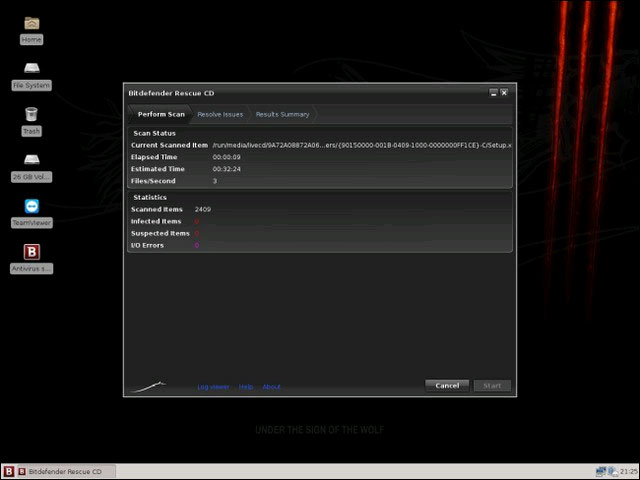 Sử dụng đĩa cứu hộ Antivirus Boot Disc Cách quét và sửa lỗi cho Windows từ bên ngoài