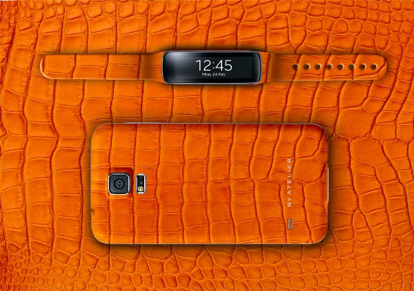 Galaxy S5 bản da cá sấu Galaxy S5 bản da cá sấu trên đường tới Việt Nam