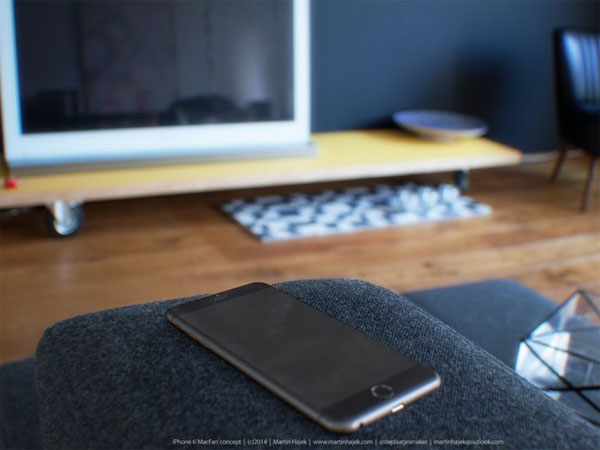 Ảnh dựng iPhone 6 màn hình 4,7 inch giống iPad Mini