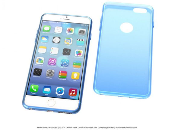 Ảnh dựng iPhone 6 màn hình 4,7 inch giống iPad Mini