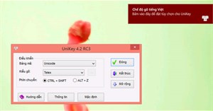 Bản cập nhật của bộ gõ tiếng Việt Unikey 4.2 RC3, sửa nhiều lỗi