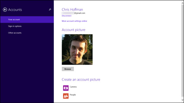 7 cách tùy chỉnh Desktop có trong PC Settings trên Windows 8.1
