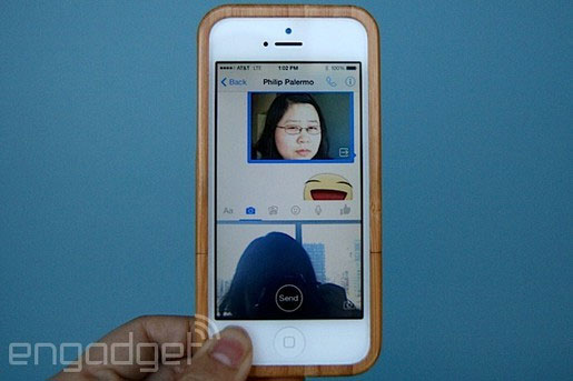 Facebook Messenger cho phép chia sẻ video và hình ảnh ngay lập tức