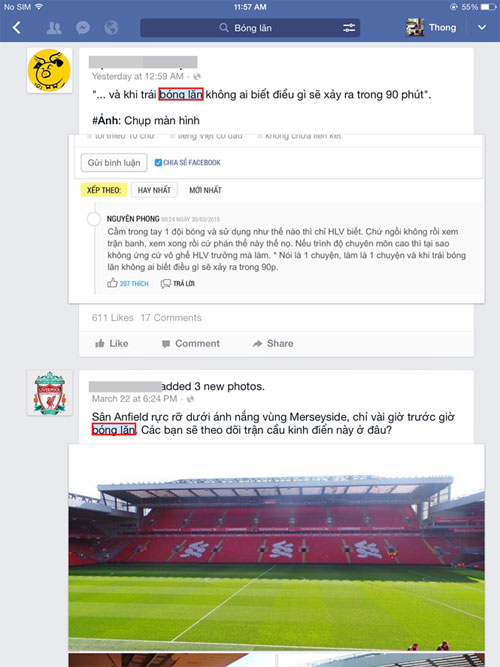 Facebook đã cho phép tìm kiếm bài đăng tại Việt Nam Facebook đã cho phép tìm kiếm bài đăng tại Việt Nam