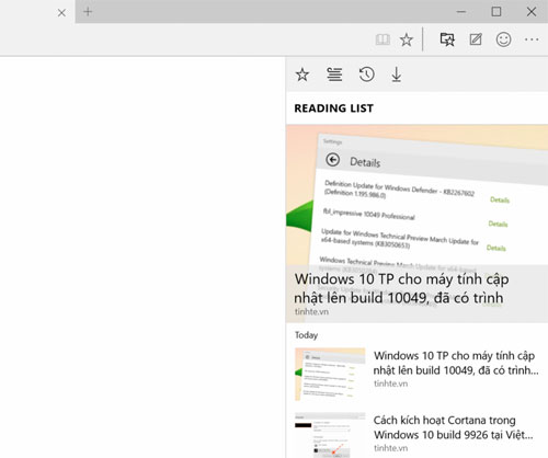 Trình duyệt Spartan Trình duyệt Spartan