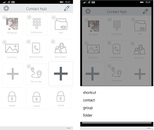 Contact Hub - tạo nhóm những người thường liên lạc, gửi SMS soạn sẵn, chia sẻ địa điểm Contact Hub - tạo nhóm những người thường liên lạc, gửi SMS soạn sẵn, chia sẻ địa điểm