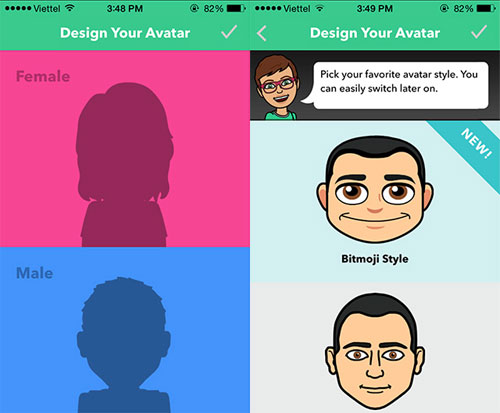 Tự biến mình thành biểu tượng cảm xúc với Bitmoji Keyboard Tự biến mình thành biểu tượng cảm xúc với Bitmoji Keyboard