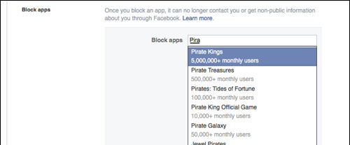 Làm sao để chặn lời mời từ Pirate Kings?