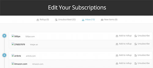 Giới thiệu Unroll: dịch vụ giúp bỏ nhận tin tức qua email miễn phí