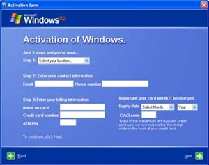 Trojan mạo nhận phần mềm kích hoạt Windows