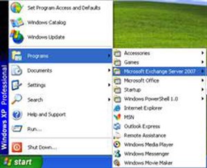 Quản lý Exchange Server 2007 sử dụng trạm làm việc Windows XP