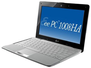 Netbook "vỏ sò" Eee PC 1008HA Seashell