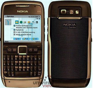 Nokia E71i lên đời camera 5 megapixel