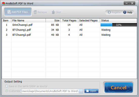 PDF to Word Converter: Đăng ký miễn phí, nhiều tính năng mới