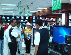 TV LCD tăng giá trước thềm World Cup 2010 