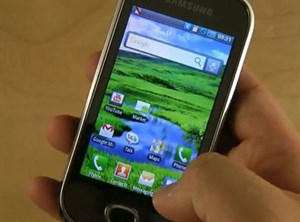 Samsung I5801 Galaxy 3 lộ diện