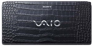 Sony Vaio P với vỏ bằng da cá sấu 