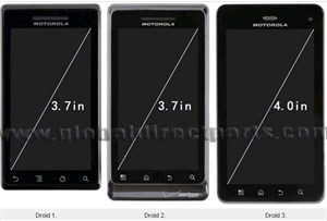 Smartphone Motorola Droid 3 sẽ sớm được tung ra?