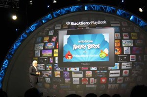 Angry Birds sắp có trên BlackBerry PlayBook