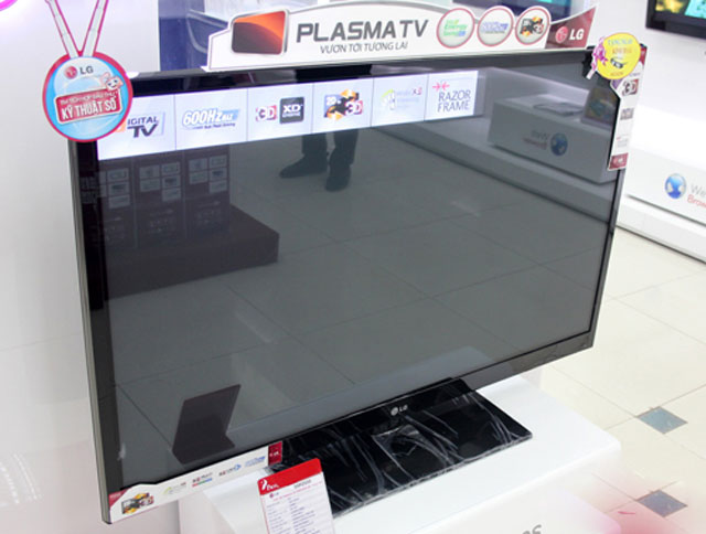 Hai mẫu TV Plasma 3D LG mới về VN
