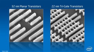 Transistor 3D giúp tăng tốc chip Intel thế hệ mới