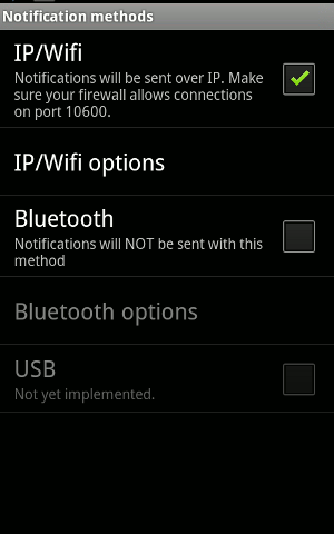 Hiển thị các thông báo từ điện thoại Android trên máy tính