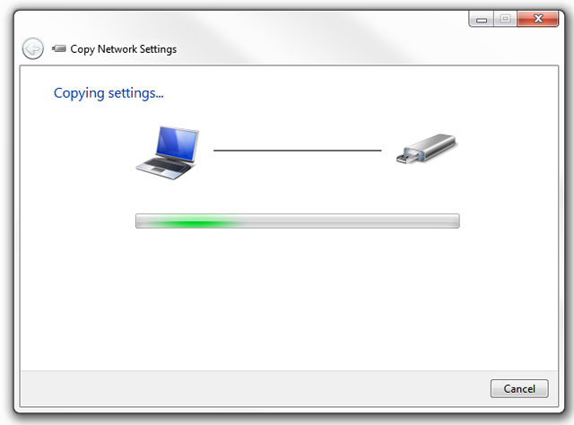 Sao lưu, phục hồi thiết lập mạng không dây trong Windows 7