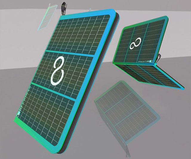 Laptop sử dụng năng lượng mặt trời