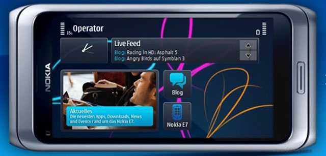 Hình ảnh giao diện Symbian^3 mới