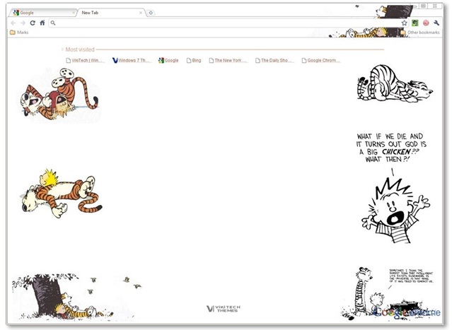 Thư viện Theme dành cho Google Chrome