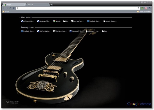 Thư viện Theme dành cho Google Chrome